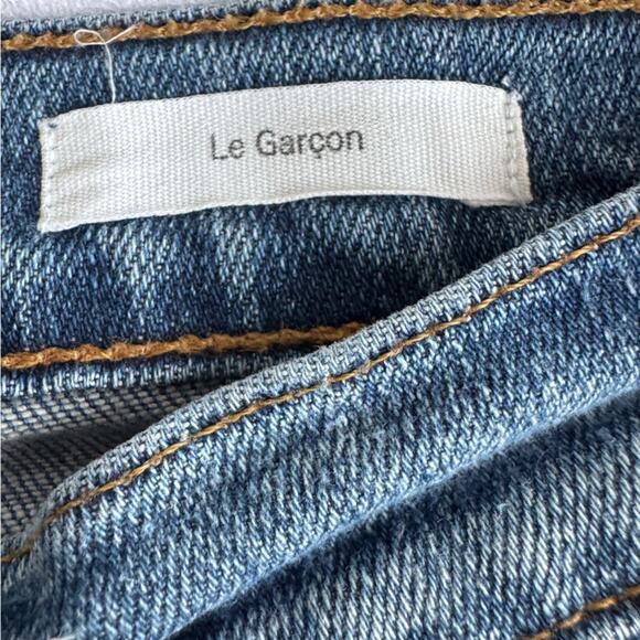Frame Denim Le Garcon Boyfriend Jean in Cooper size 25 or 2 cotton distressed - Picture 7 of 15